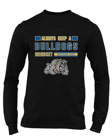 Southern Bulldogs Mindset Men's LS T-Shirt