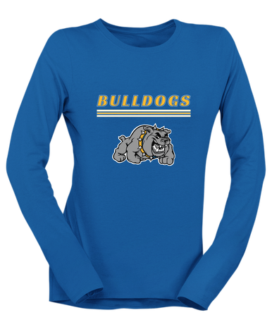 Southern Bulldogs Mascot #8 Women's Premium LS T-Shirt
