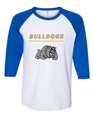 Southern Bulldogs Mascot #8 Women's Baseball T-Shirt