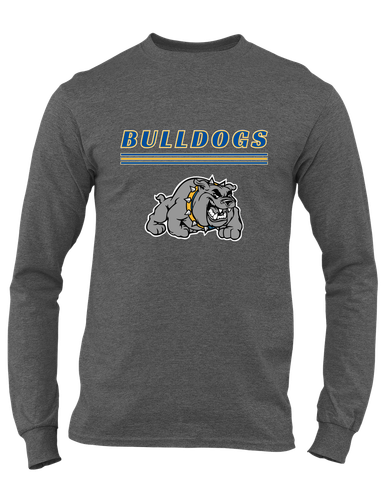 Southern Bulldogs Mascot #8 Men's LS T-Shirt