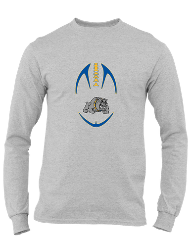 Southern Bulldogs Football #4 Men's LS T-Shirt