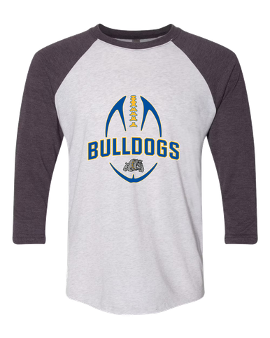 Southern Bulldogs Football #5 Women's Baseball T-Shirt