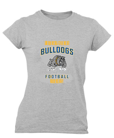 Southern Bulldogs Football #6 Women's Premium SS T-Shirt