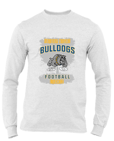Southern Bulldogs Football #6 Men's Premium LS T-Shirt