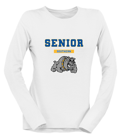 Southern Bulldogs Senior #2 Women's LS T-Shirt