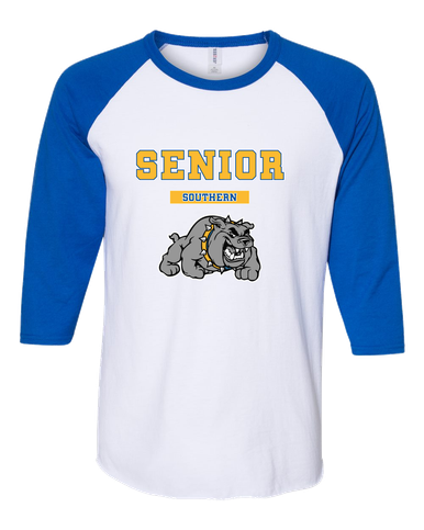 Southern Bulldogs Senior #2 Women's Baseball T-Shirt