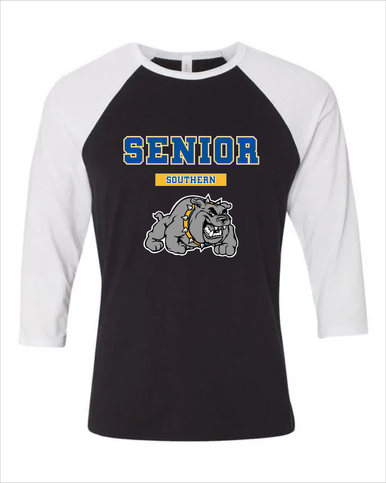 Southern Bulldogs Senior #2 Men's Baseball T-Shirt