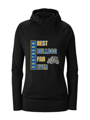 Southern Bulldogs Best Bulldog Fan Women's Hoodie