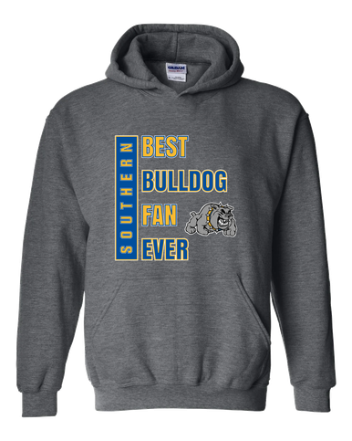Southern Bulldogs Best Bulldog Fan Men's Hoodie