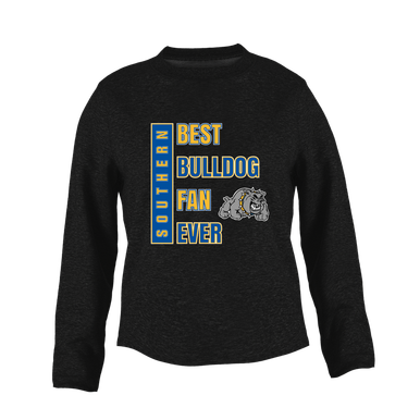 Southern Bulldogs Best Bulldog Fan Women's Sweatshirt