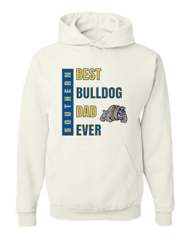 Southern Bulldogs Best Bulldog Dad Men's Premium Hoodie