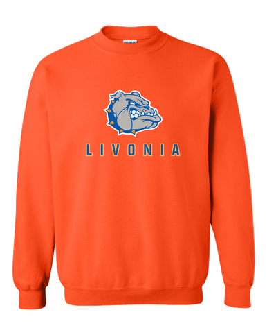 Livonia Bulldogs Mascot #2 Men's Sweatshirt