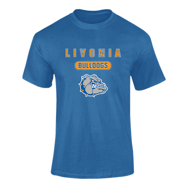 Livonia Bulldogs Mascot #3 Men's SS T-Shirt