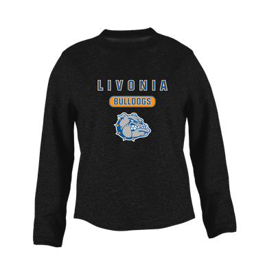 Livonia Bulldogs Mascot #3 Women's Sweatshirt
