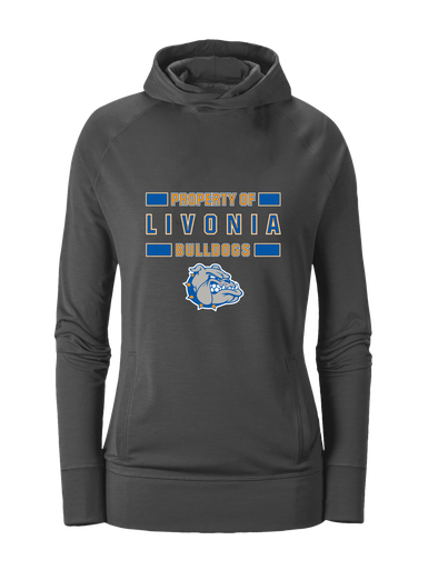 Livonia Bulldogs Property Of Women's Hoodie