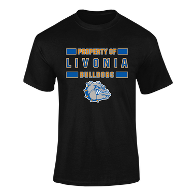 Livonia Bulldogs Property Of Men's Premium SS T-Shirt