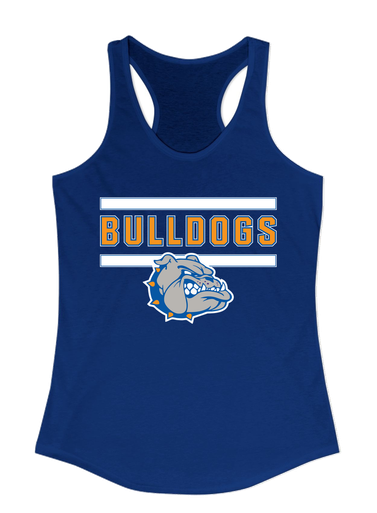 Livonia Bulldogs Mascot #5 Women's Tank Top