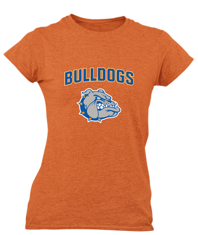 Livonia Bulldogs Mascot #6 Women's Premium SS T-Shirt