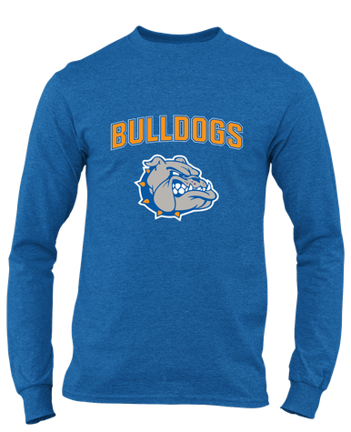 Livonia Bulldogs Mascot #6 Men's Premium LS T-Shirt