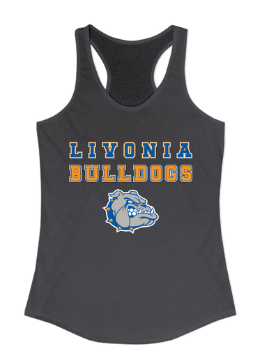 Livonia Bulldogs Spirit Women's Tank Top