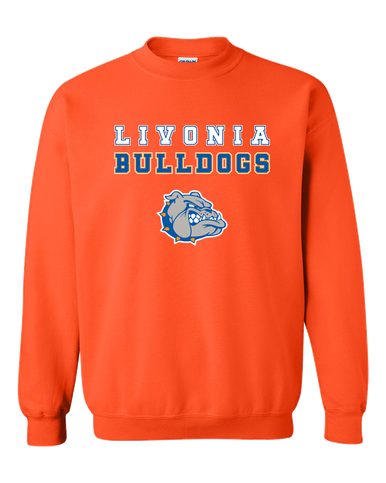 Livonia Bulldogs Spirit Men's Sweatshirt