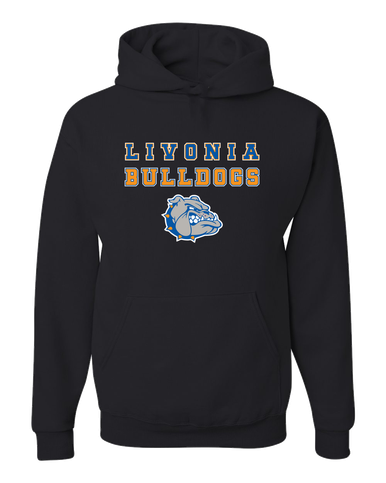 Livonia Bulldogs Spirit Men's Premium Hoodie