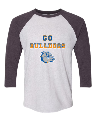 Livonia Bulldogs Go Team Men's Baseball T-Shirt