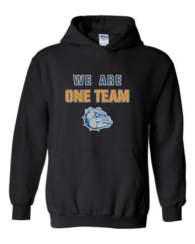 Livonia Bulldogs We Are One Team Men's Hoodie