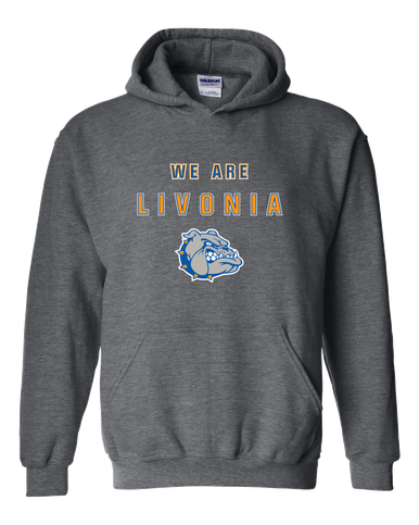 Livonia Bulldogs We Are Men's Hoodie
