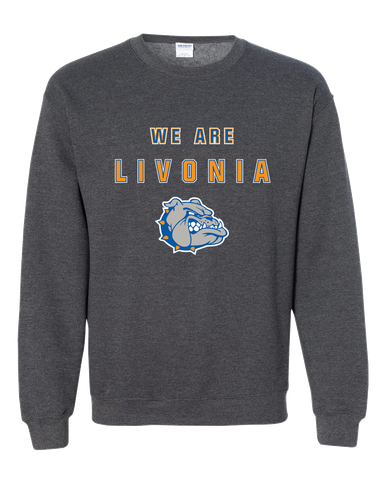 Livonia Bulldogs We Are Men's Sweatshirt
