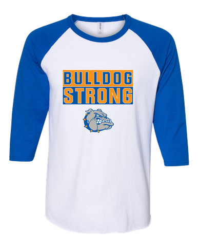 Livonia Bulldogs Strong #1 Men's Baseball T-Shirt