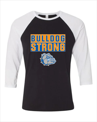 Livonia Bulldogs Strong #1 Women's Baseball T-Shirt
