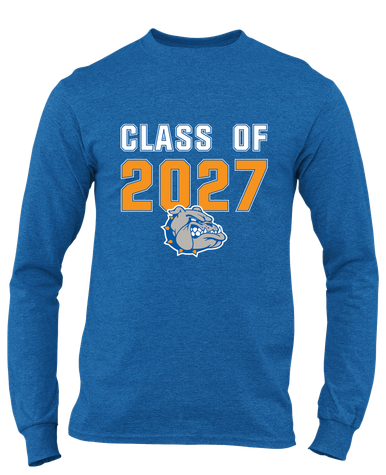 Livonia Bulldogs Class of 2027 Men's LS T-Shirt
