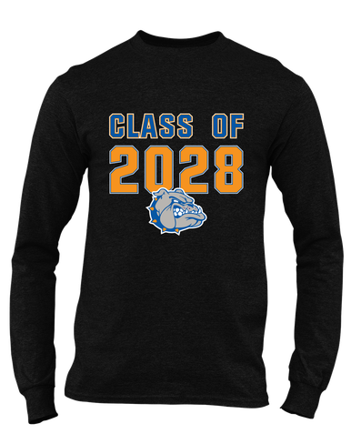 Livonia Bulldogs Class of 2028 Men's LS T-Shirt