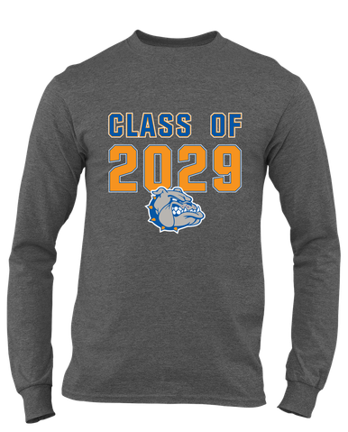 Livonia Bulldogs Class of 2029 Men's LS T-Shirt