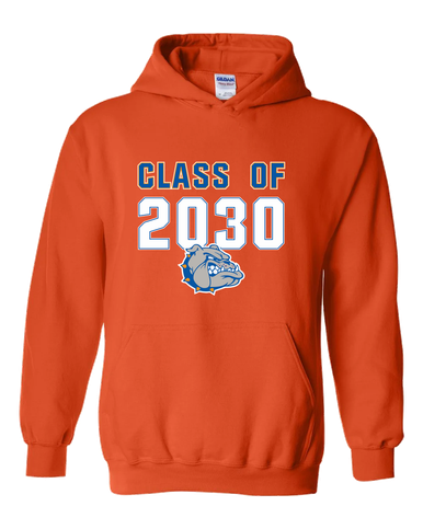 Livonia Bulldogs Class of 2030 Men's Hoodie