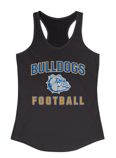 Livonia Bulldogs Football #1 Women's Tank Top