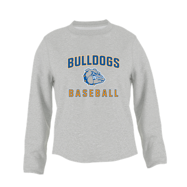 Livonia Bulldogs Baseball #1 Women's Sweatshirt