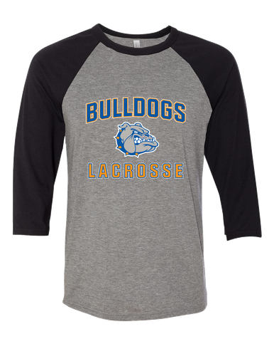 Livonia Bulldogs Lacrosse Women's Baseball T-Shirt