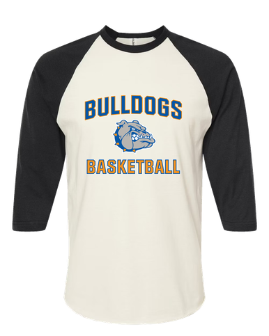 Livonia Bulldogs Basketball #1 Women's Baseball T-Shirt