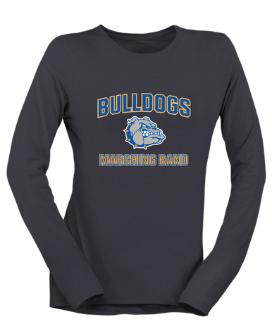 Livonia Bulldogs Marching Band Women's LS T-Shirt