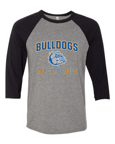 Livonia Bulldogs Track & Field Women's Baseball T-Shirt