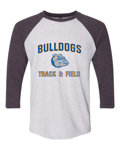 Livonia Bulldogs Track & Field Men's Baseball T-Shirt