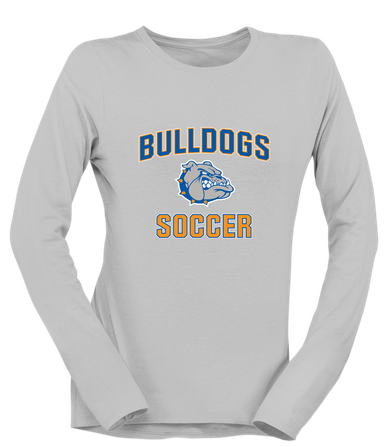 Livonia Bulldogs Soccer #1 Women's LS T-Shirt