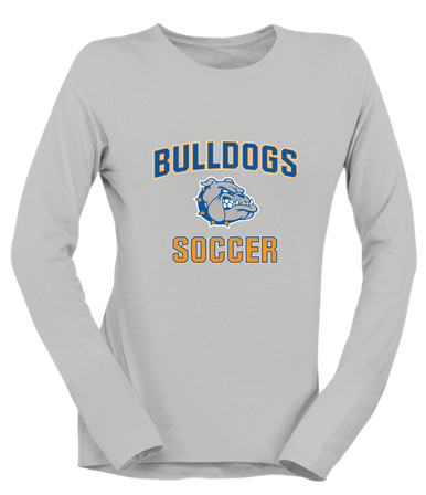 Livonia Bulldogs Soccer #1 Women's Premium LS T-Shirt