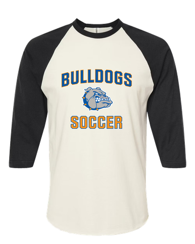 Livonia Bulldogs Soccer #1 Men's Baseball T-Shirt