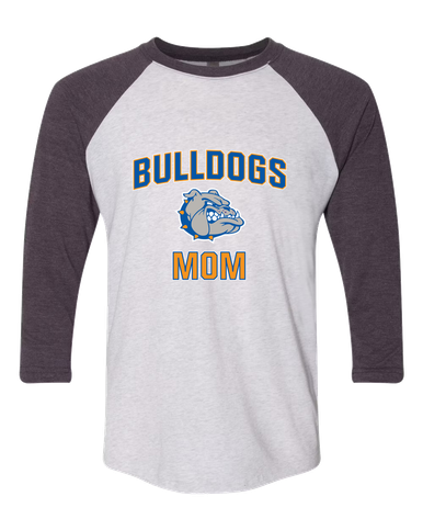 Livonia Bulldogs Mom Women's Baseball T-Shirt
