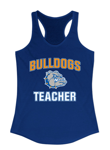 Livonia Bulldogs Teacher Women's Tank Top