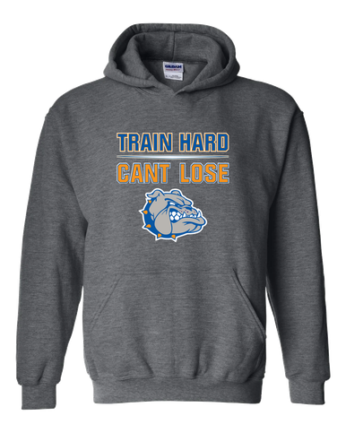 Livonia Bulldogs Train Hard, Can't Lose Men's Hoodie