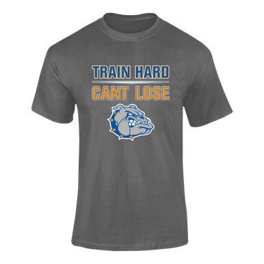 Livonia Bulldogs Train Hard, Can't Lose Men's SS T-Shirt